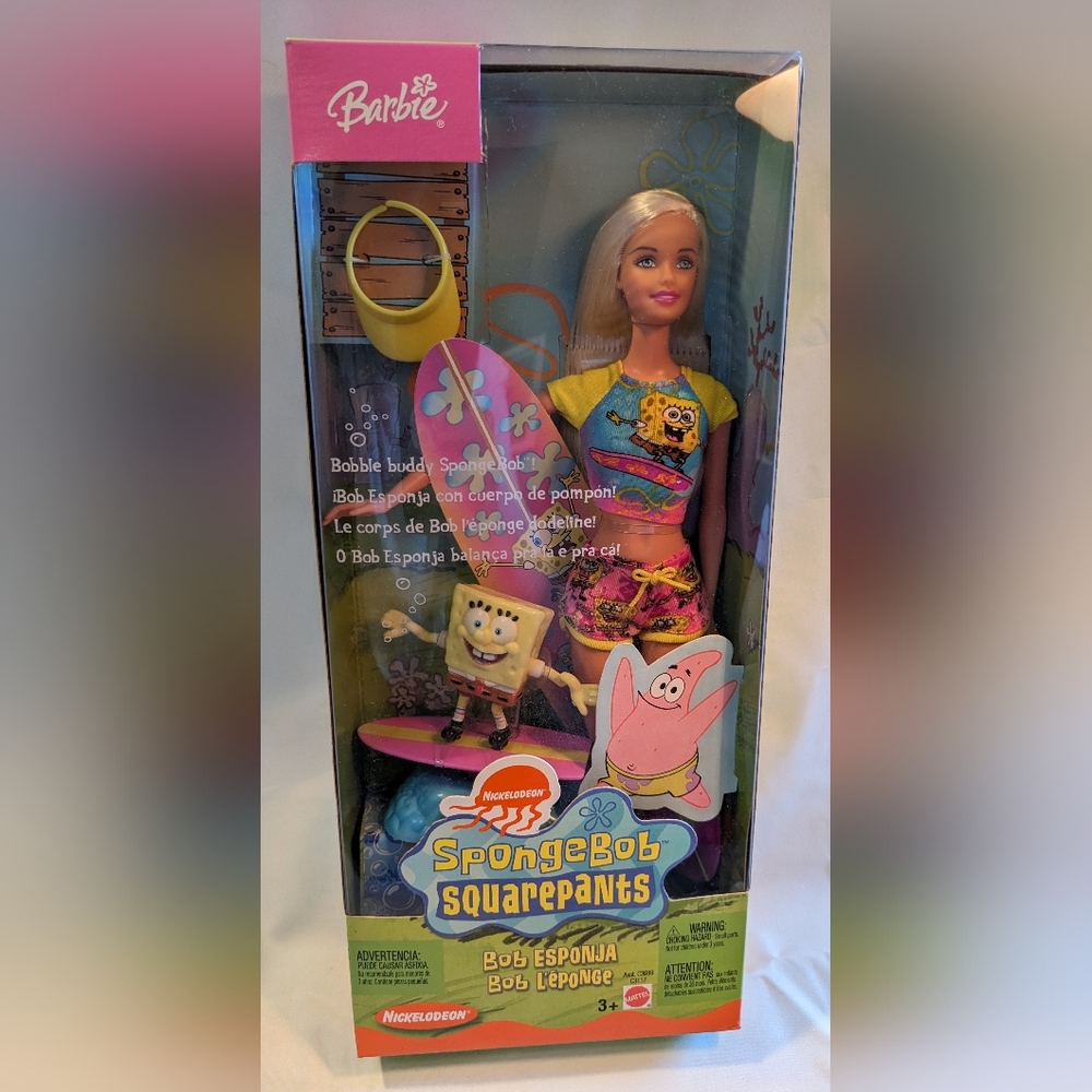 Barbie Loves SpongeBob Squarepants Doll - 2004